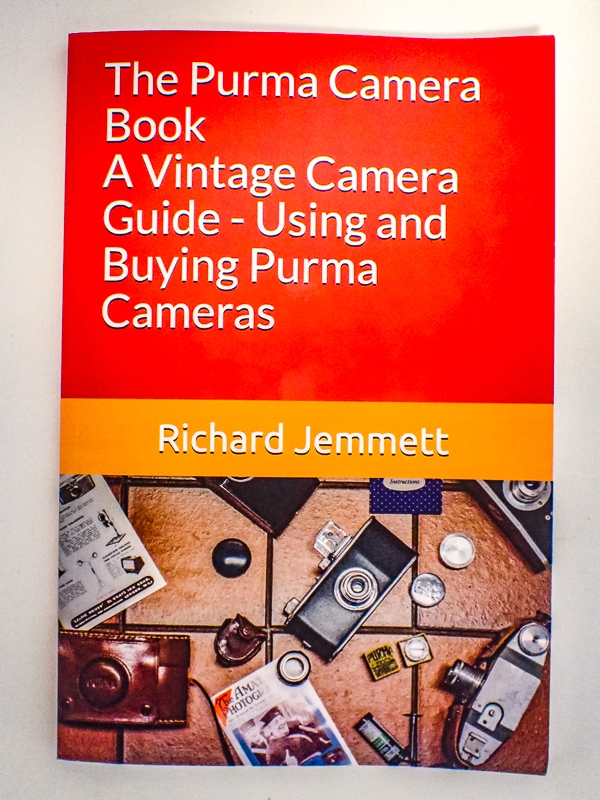 Film Tested Purma Plus Camera with Leather Case. Plus The Purma Camera Book. 2
