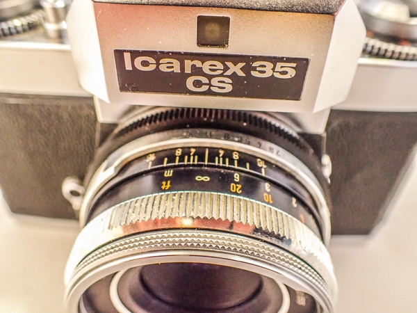 Zeiss Ikon Icarex 35 CS. Vintage Film Camera. Bayonet Mount Lens. F2.8 50mm Carl Zeiss lens 3