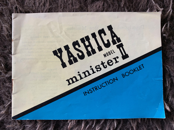 yashica minister manual