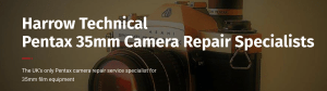 Harrow Technical - Pentax camera repair specialists