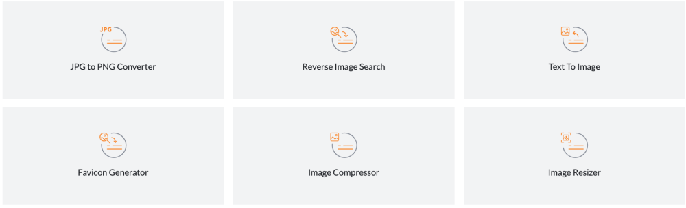 Image Management Tools icons