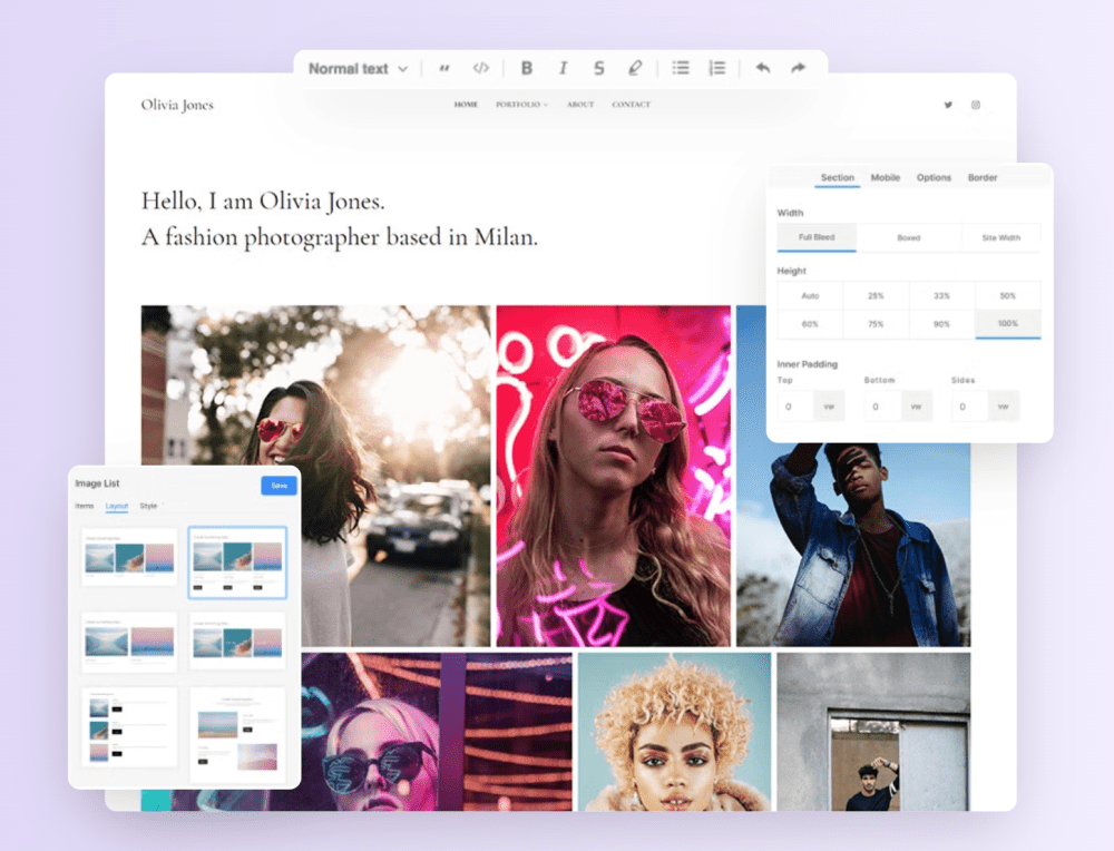 Pixpa - Make an awesome portfolio website