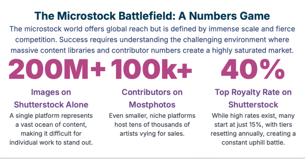 Microstock Infographic