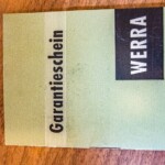 Werra guarantee booklet